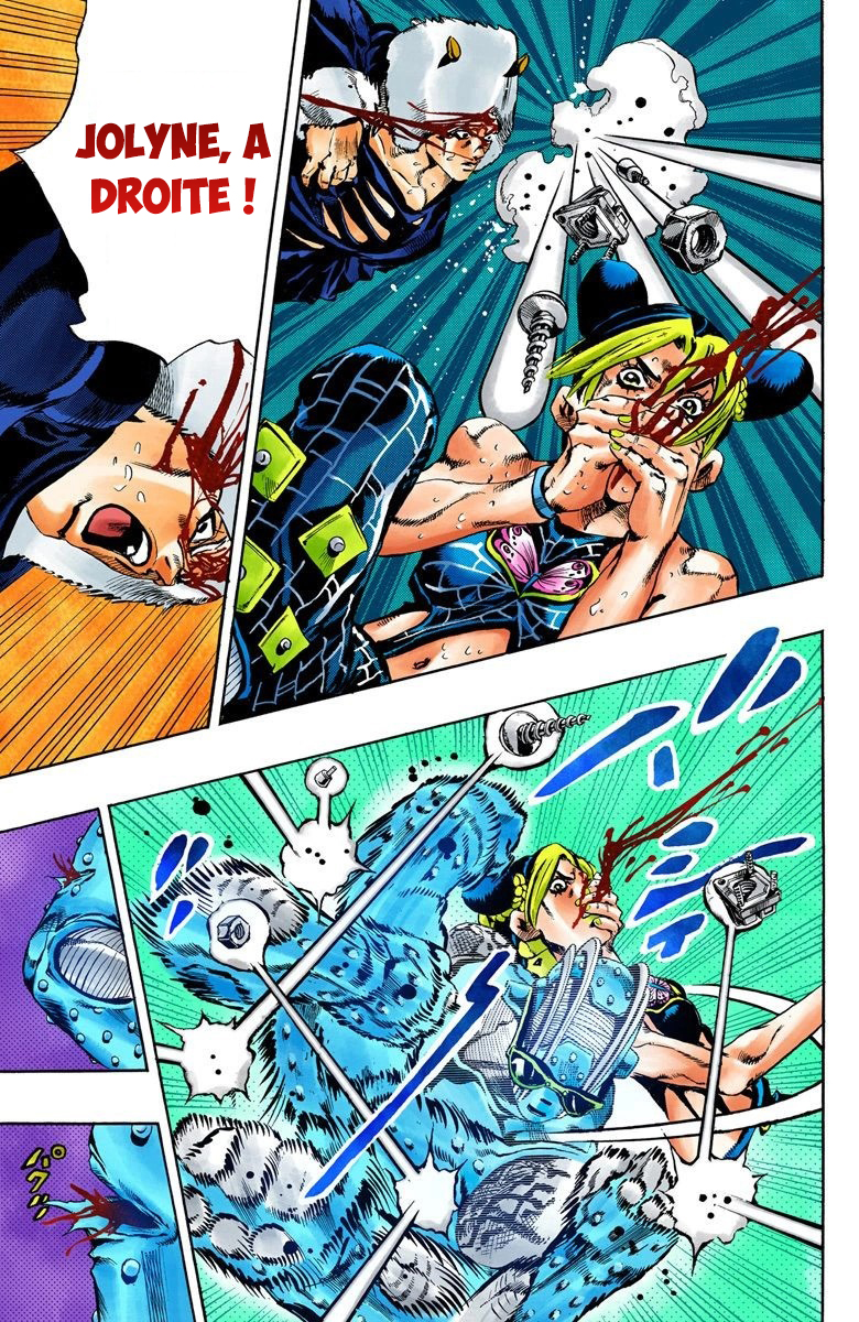 Read JoJo's Bizarre Adventure Part 6 Stone Ocean Official Colored FR Manga Online