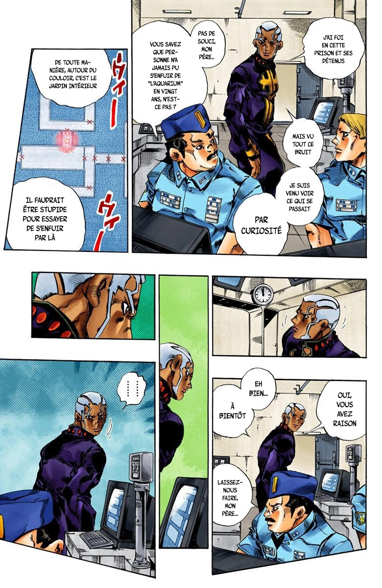 Read JoJo's Bizarre Adventure Part 6 Stone Ocean Official Colored FR Manga Online