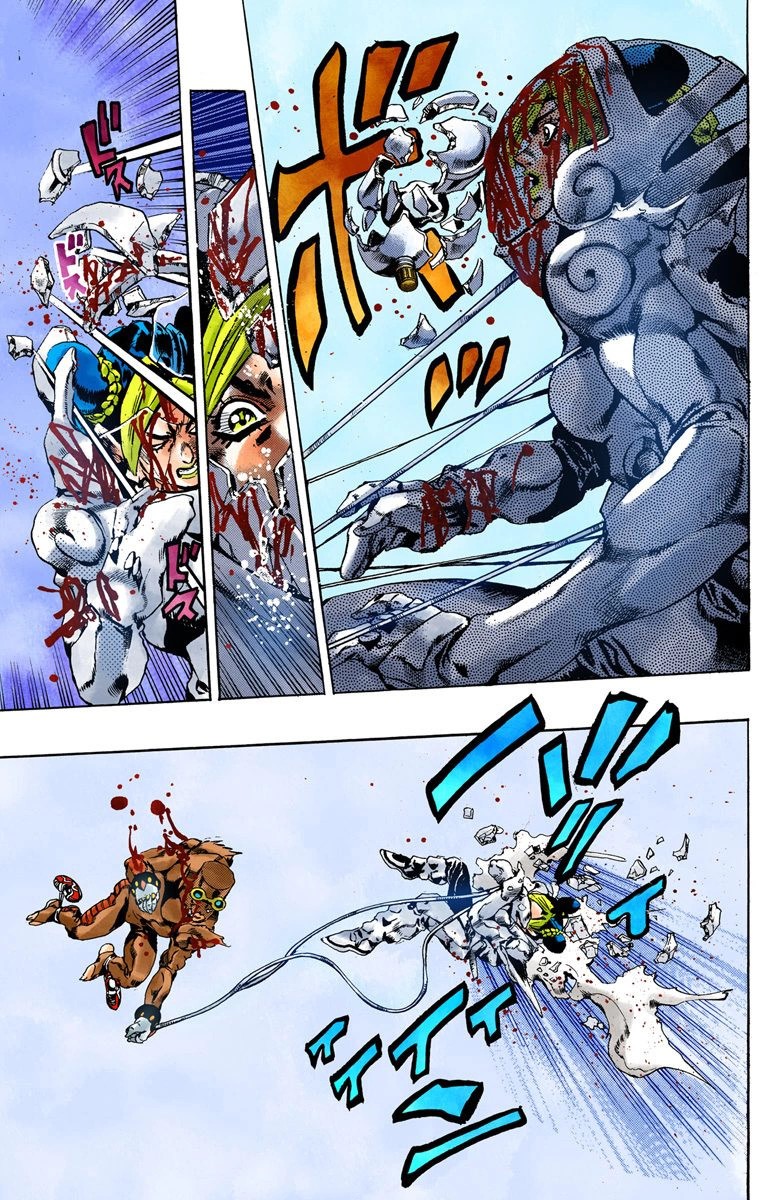 Read JoJo's Bizarre Adventure Part 6 Stone Ocean Official Colored FR Manga Online