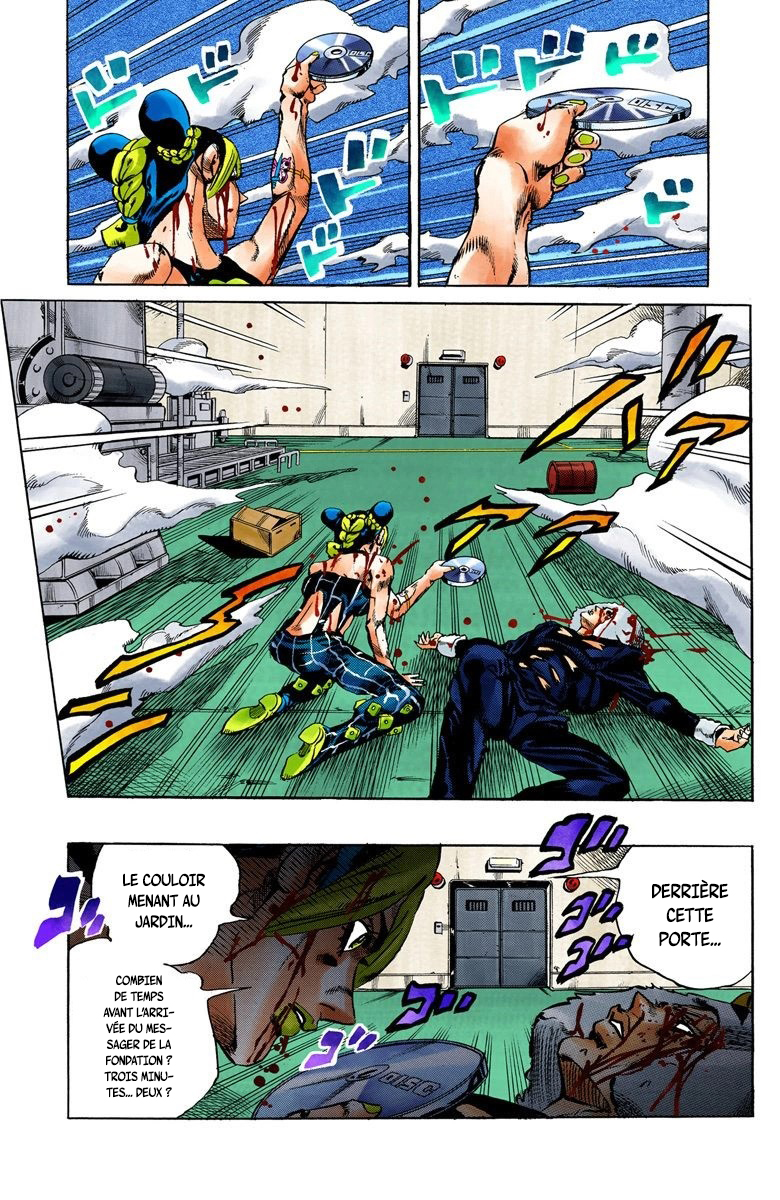 Read JoJo's Bizarre Adventure Part 6 Stone Ocean Official Colored FR Manga Online