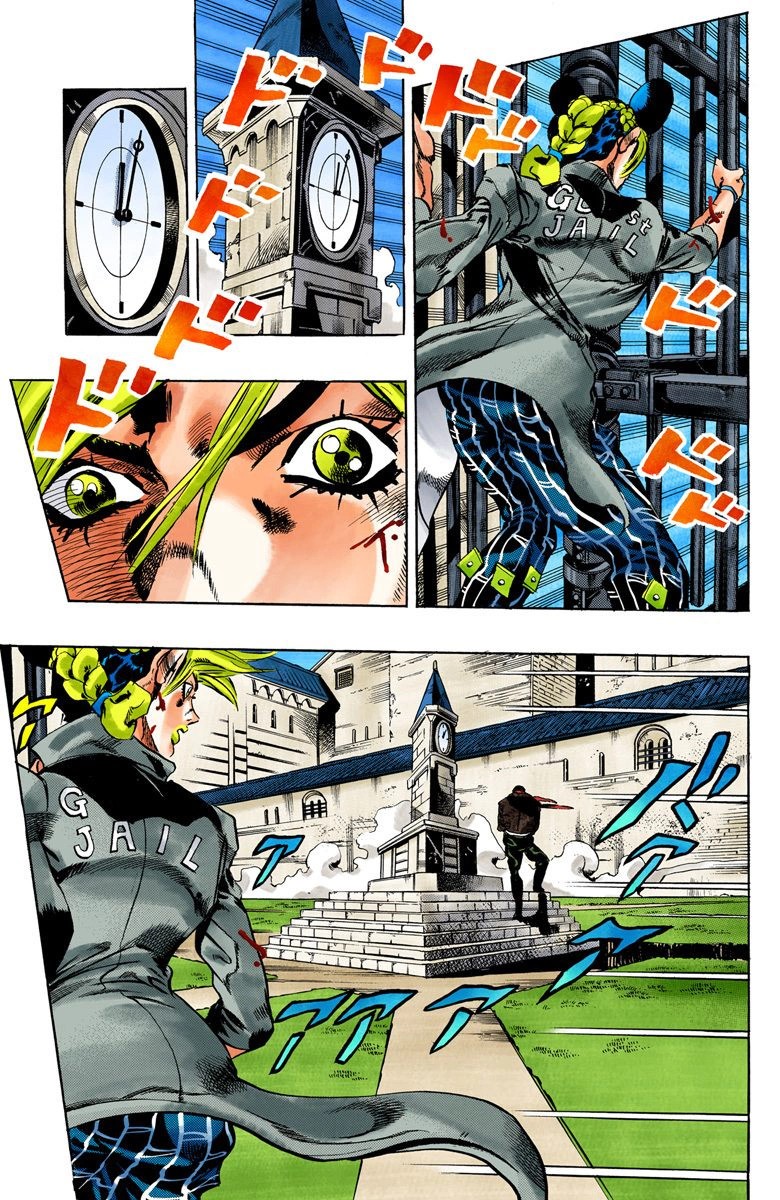 Read JoJo's Bizarre Adventure Part 6 Stone Ocean Official Colored FR Manga Online