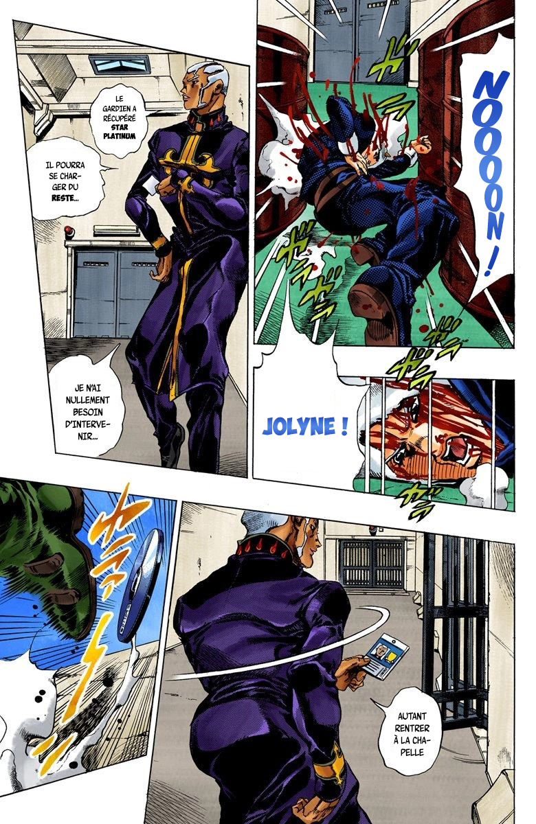 Read JoJo's Bizarre Adventure Part 6 Stone Ocean Official Colored FR Manga Online