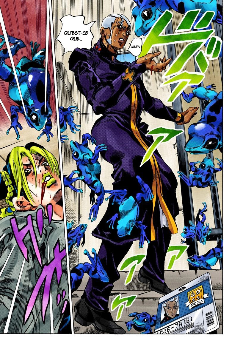 Read JoJo's Bizarre Adventure Part 6 Stone Ocean Official Colored FR Manga Online