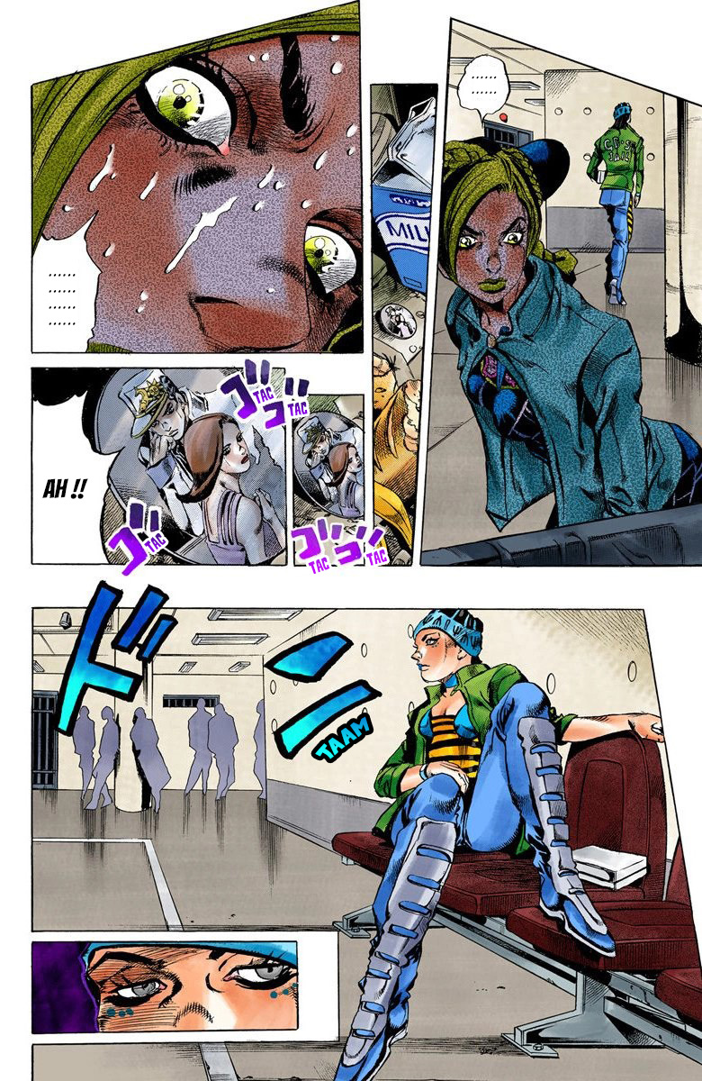 Read JoJo's Bizarre Adventure Part 6 Stone Ocean Official Colored FR Manga Online