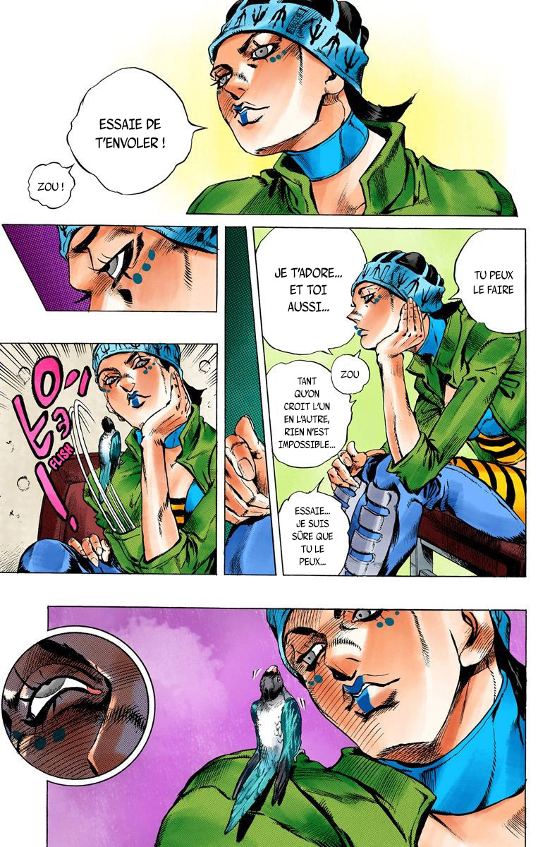Read JoJo's Bizarre Adventure Part 6 Stone Ocean Official Colored FR Manga Online