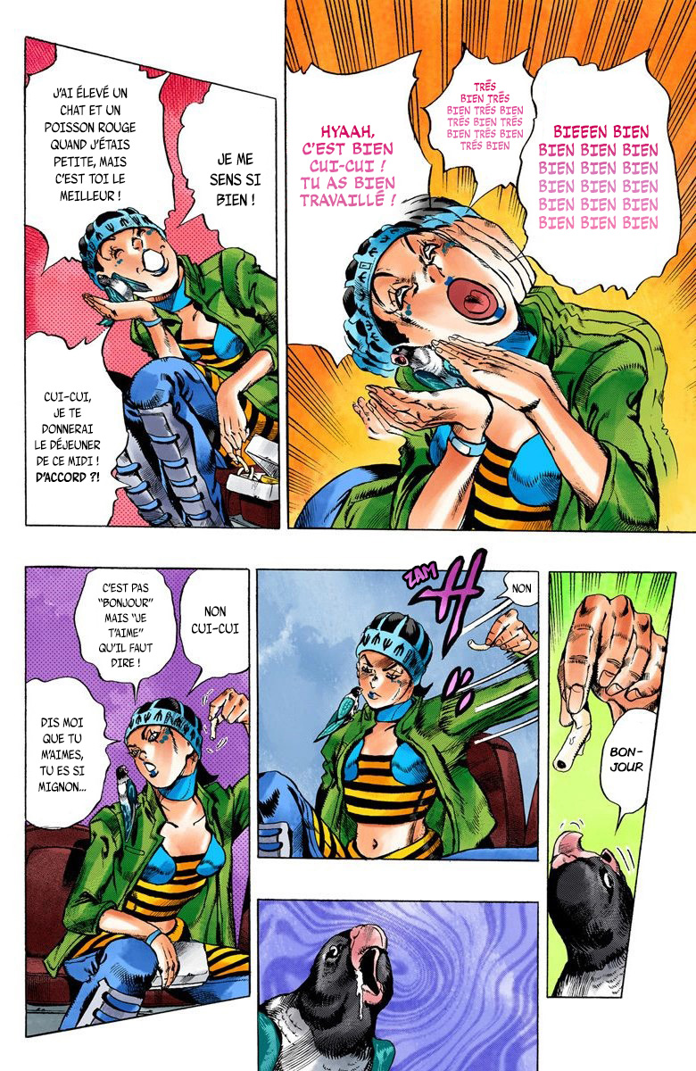 Read JoJo's Bizarre Adventure Part 6 Stone Ocean Official Colored FR Manga Online