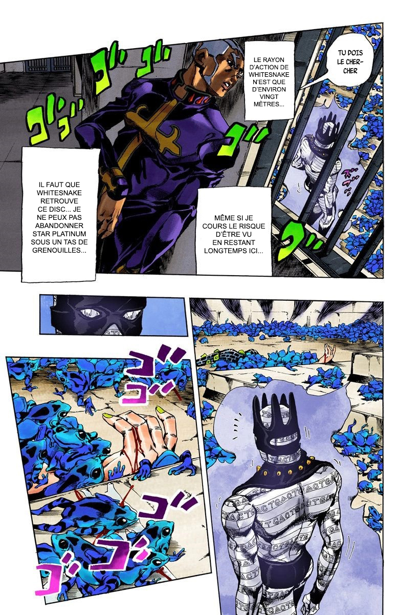 Read JoJo's Bizarre Adventure Part 6 Stone Ocean Official Colored FR Manga Online