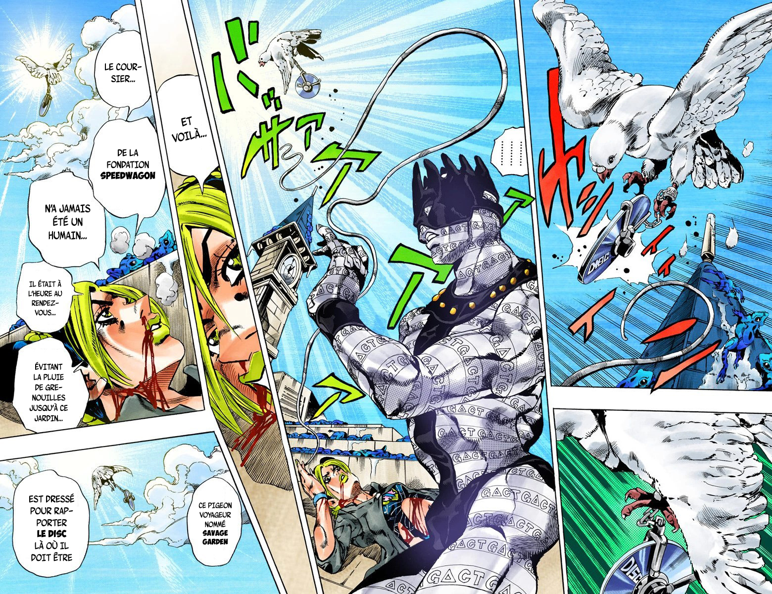 Read JoJo's Bizarre Adventure Part 6 Stone Ocean Official Colored FR Manga Online