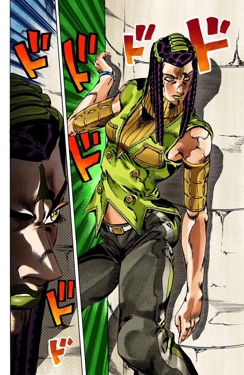 Read JoJo's Bizarre Adventure Part 6 Stone Ocean Official Colored FR Manga Online