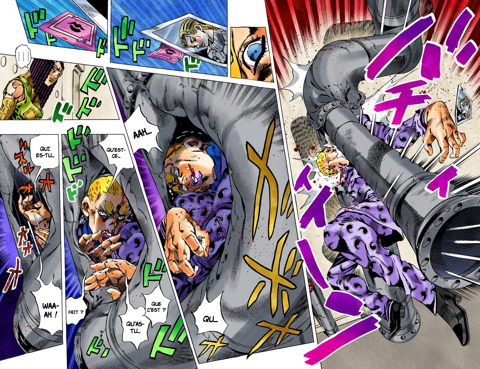 Read JoJo's Bizarre Adventure Part 6 Stone Ocean Official Colored FR Manga Online