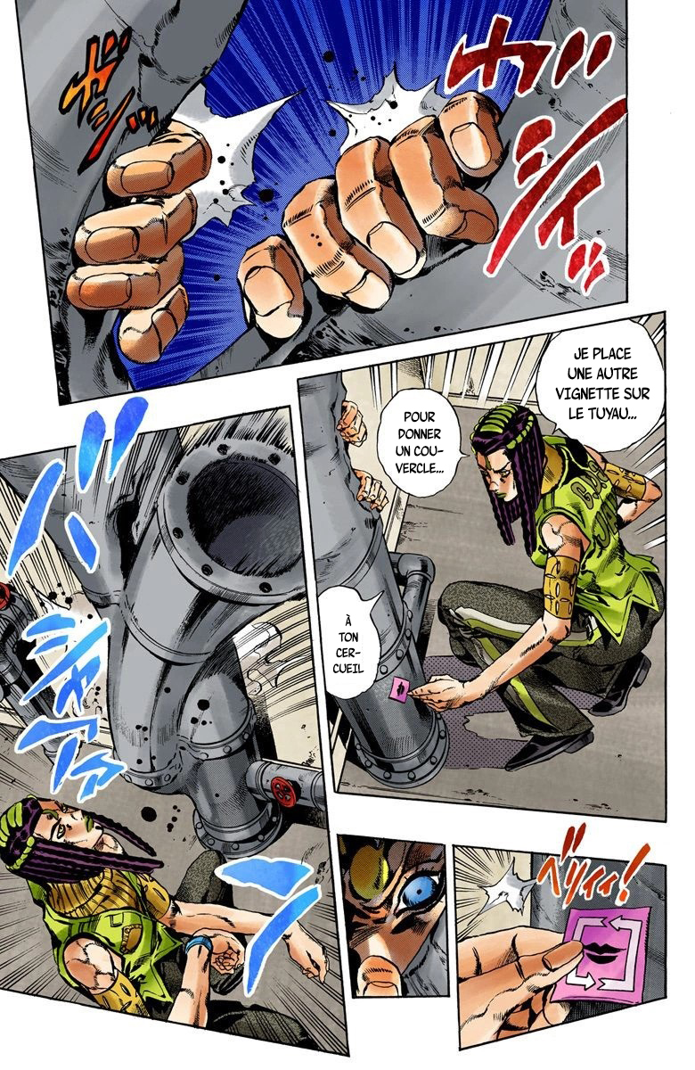 Read JoJo's Bizarre Adventure Part 6 Stone Ocean Official Colored FR Manga Online