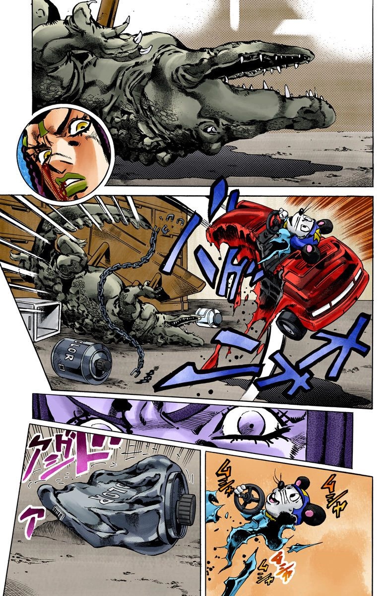 Read JoJo's Bizarre Adventure Part 6 Stone Ocean Official Colored FR Manga Online