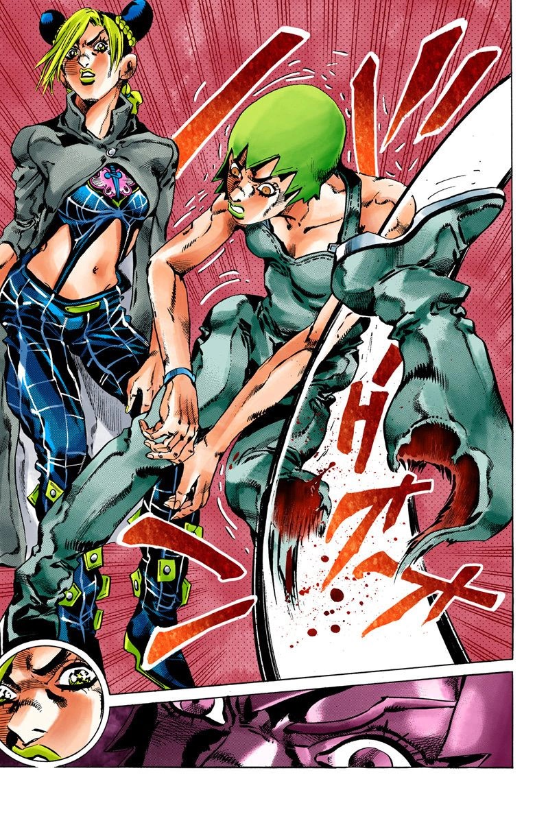 Read JoJo's Bizarre Adventure Part 6 Stone Ocean Official Colored FR Manga Online