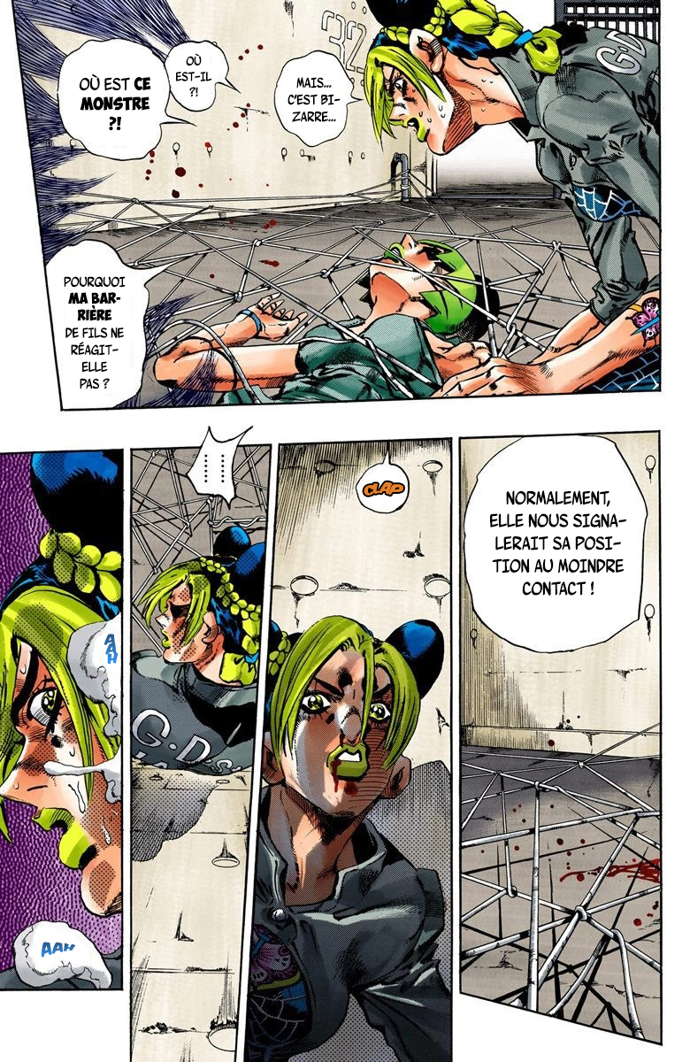 Read JoJo's Bizarre Adventure Part 6 Stone Ocean Official Colored FR Manga Online