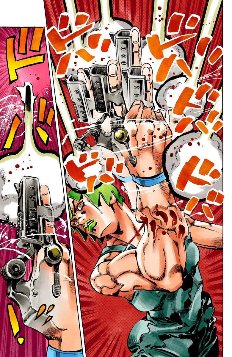 Read JoJo's Bizarre Adventure Part 6 Stone Ocean Official Colored FR Manga Online