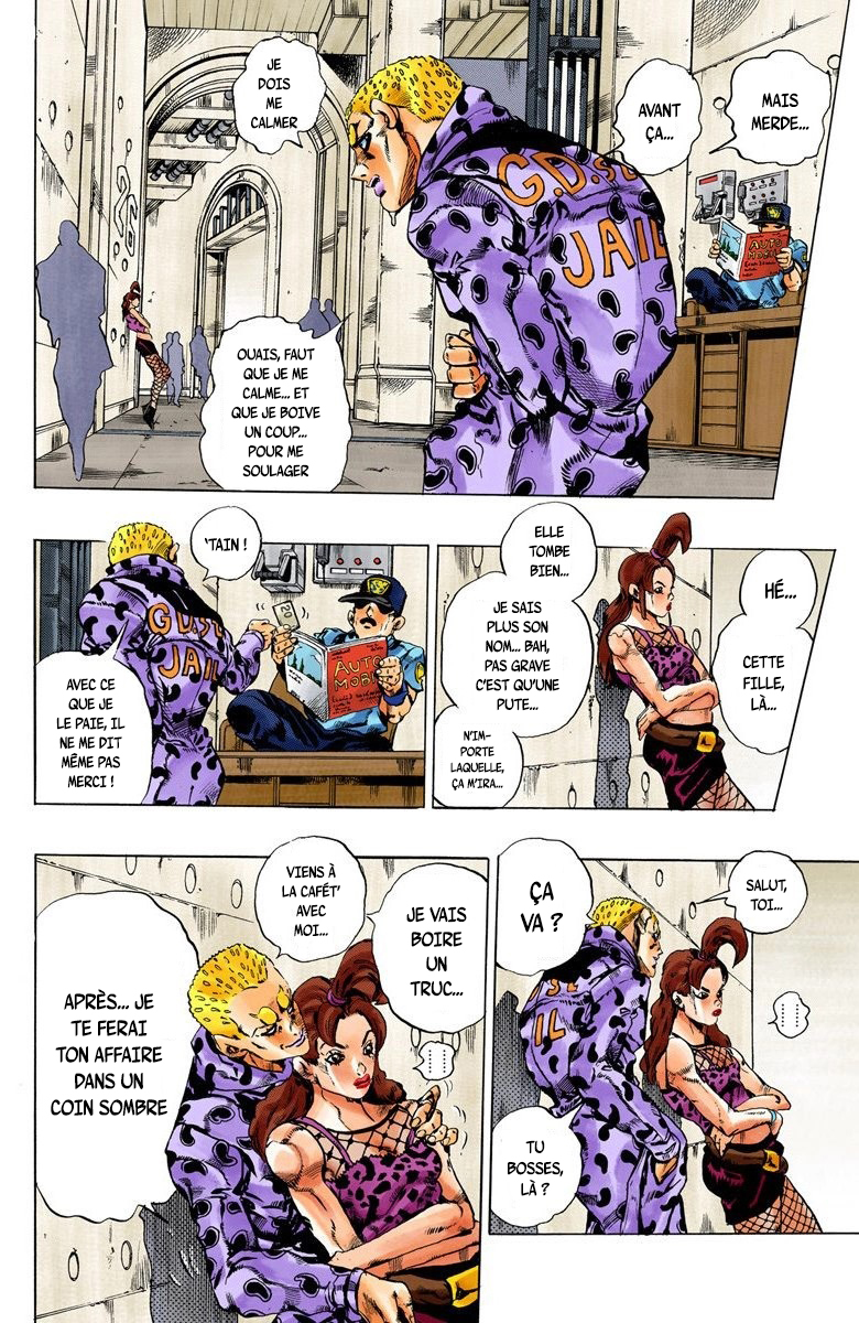 Read JoJo's Bizarre Adventure Part 6 Stone Ocean Official Colored FR Manga Online