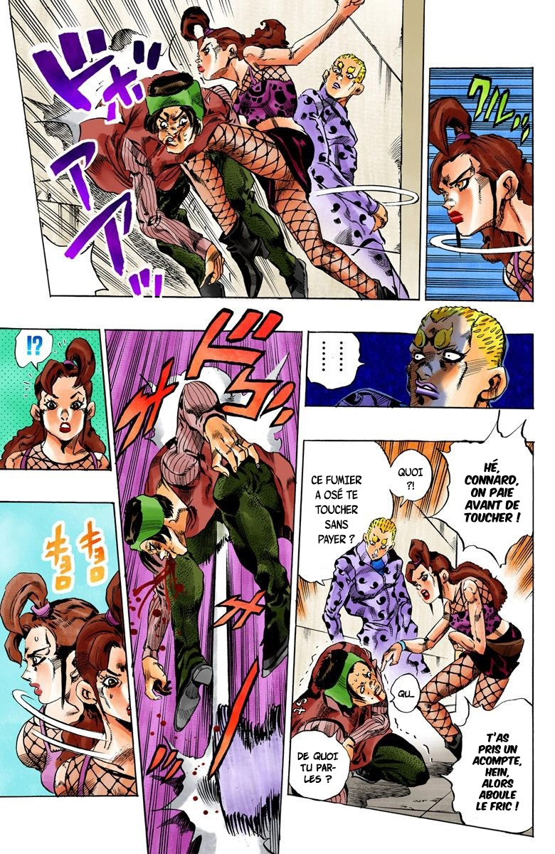Read JoJo's Bizarre Adventure Part 6 Stone Ocean Official Colored FR Manga Online