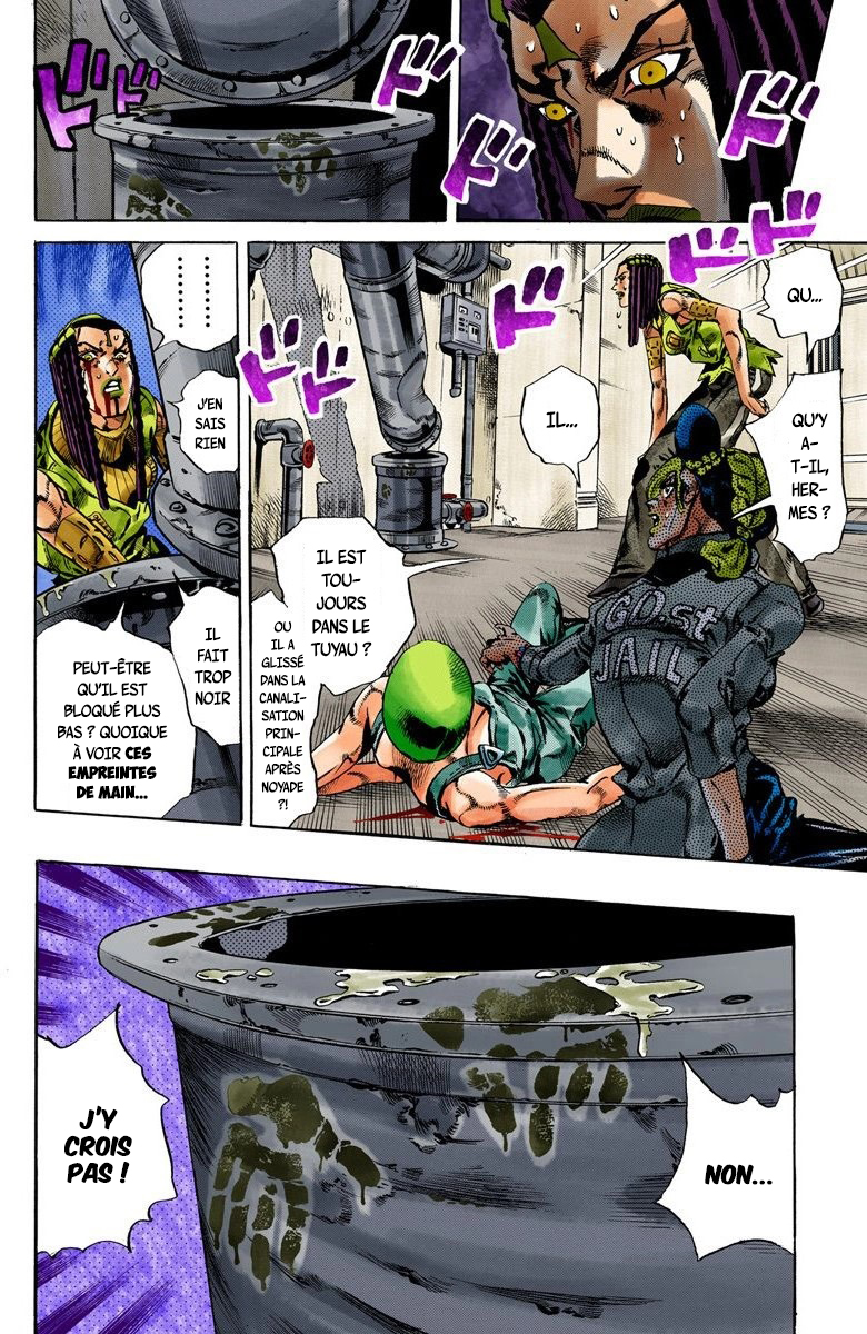 Read JoJo's Bizarre Adventure Part 6 Stone Ocean Official Colored FR Manga Online