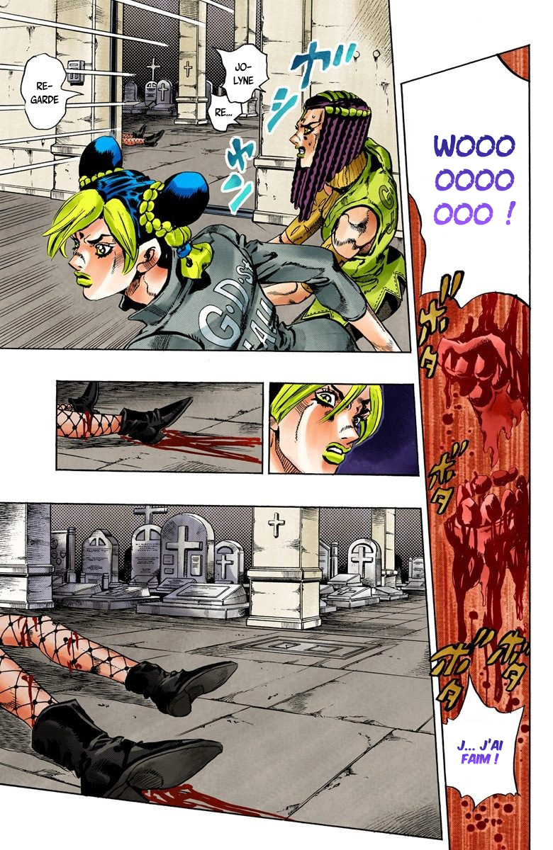 Read JoJo's Bizarre Adventure Part 6 Stone Ocean Official Colored FR Manga Online