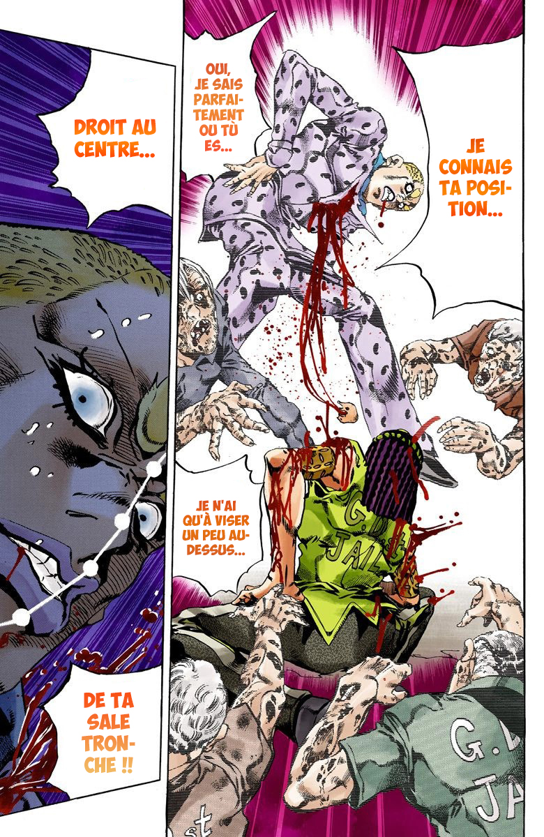 Read JoJo's Bizarre Adventure Part 6 Stone Ocean Official Colored FR Manga Online