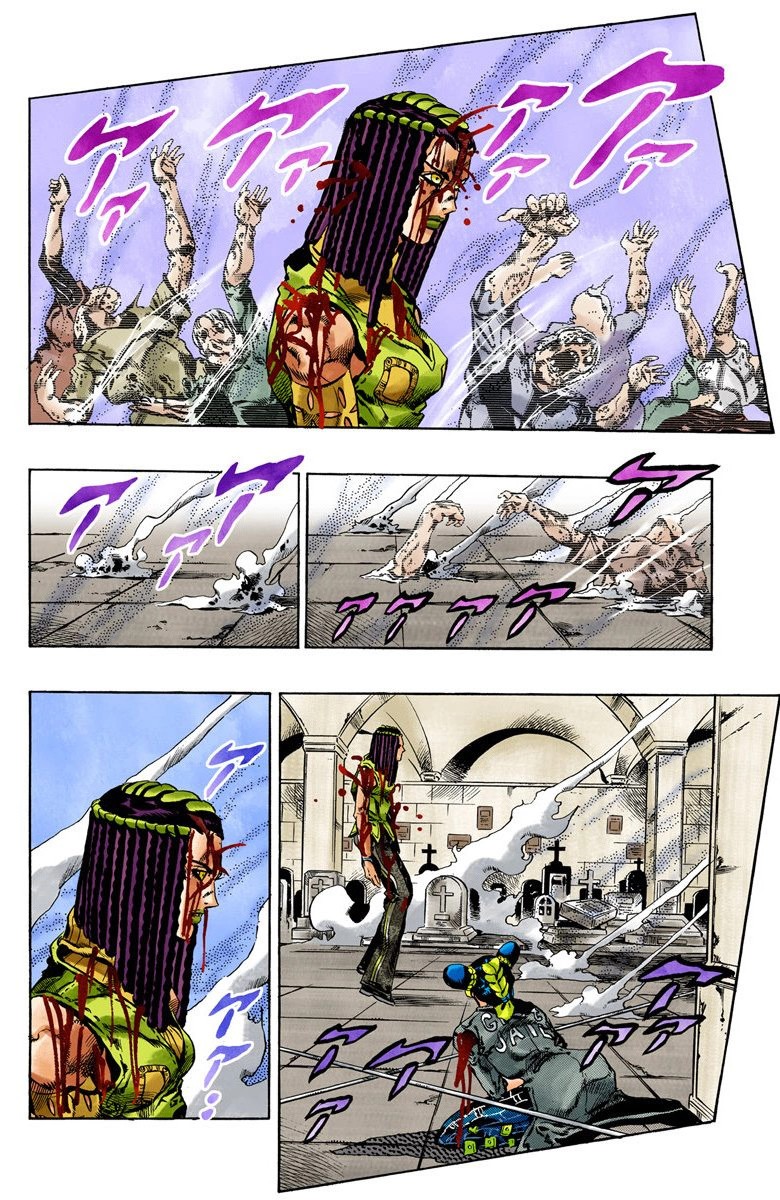 Read JoJo's Bizarre Adventure Part 6 Stone Ocean Official Colored FR Manga Online