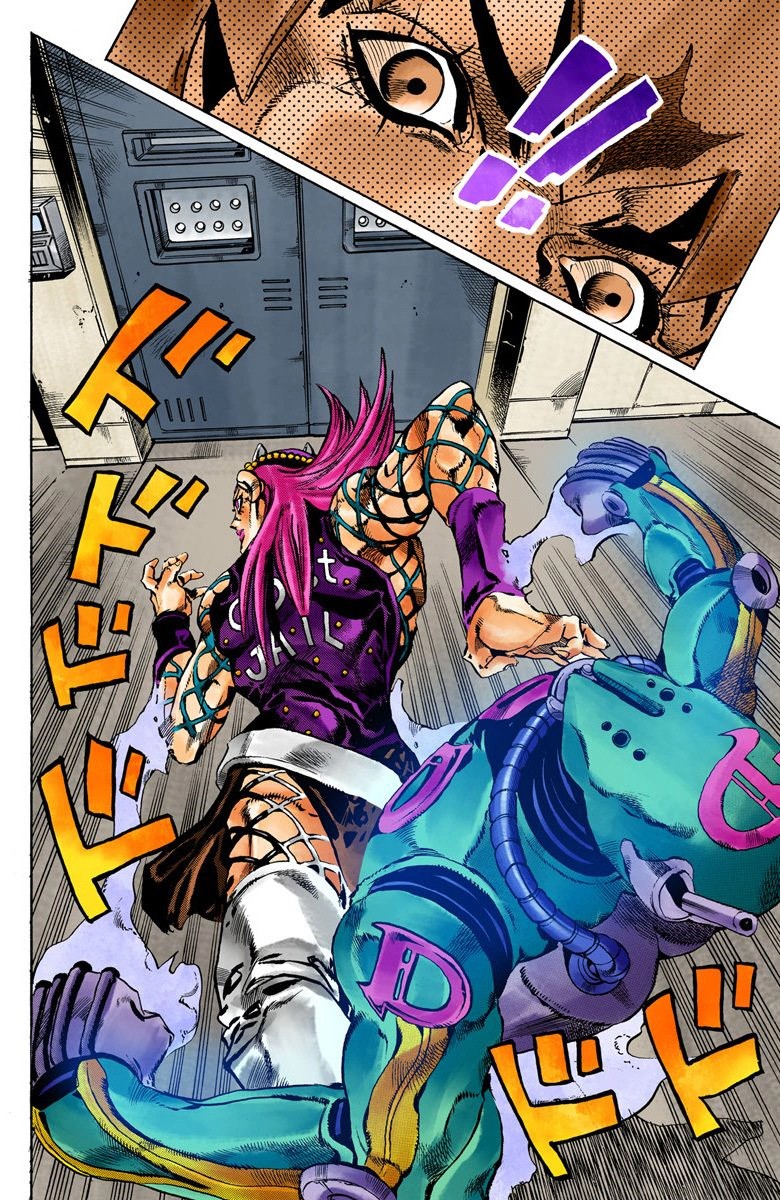 Read JoJo's Bizarre Adventure Part 6 Stone Ocean Official Colored FR Manga Online