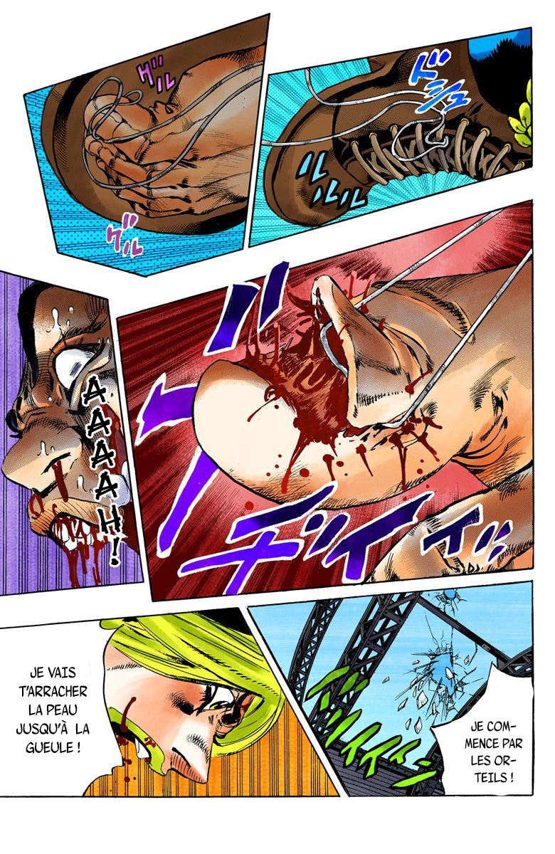 Read JoJo's Bizarre Adventure Part 6 Stone Ocean Official Colored FR Manga Online