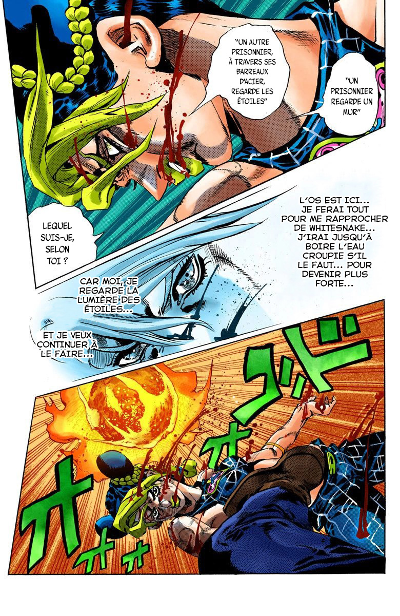 Read JoJo's Bizarre Adventure Part 6 Stone Ocean Official Colored FR Manga Online