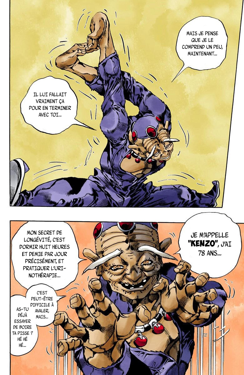 Read JoJo's Bizarre Adventure Part 6 Stone Ocean Official Colored FR Manga Online