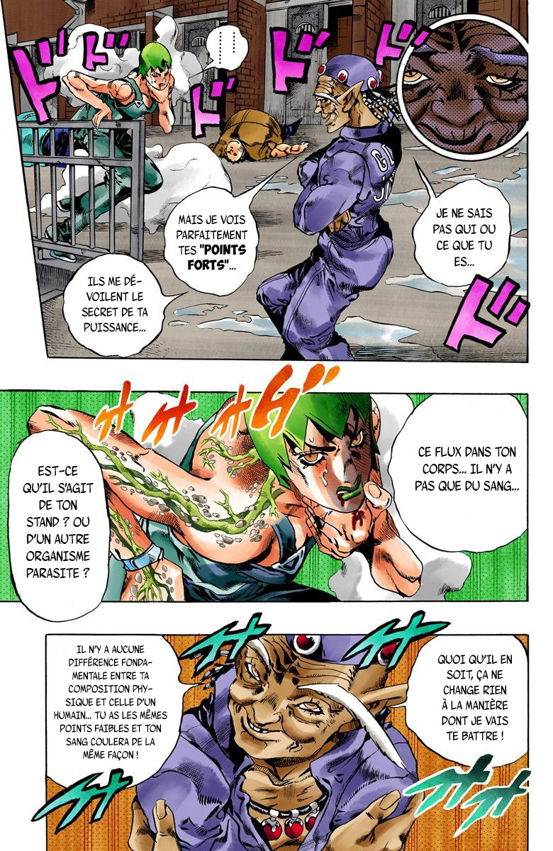 Read JoJo's Bizarre Adventure Part 6 Stone Ocean Official Colored FR Manga Online