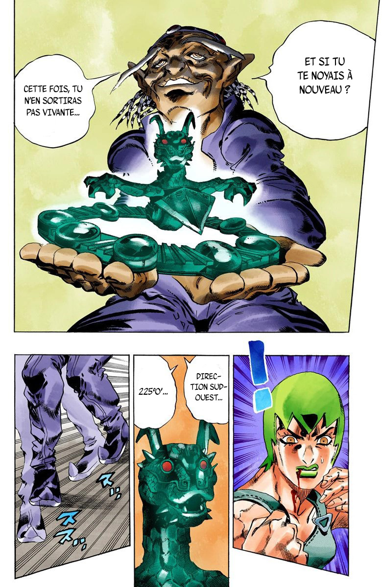 Read JoJo's Bizarre Adventure Part 6 Stone Ocean Official Colored FR Manga Online