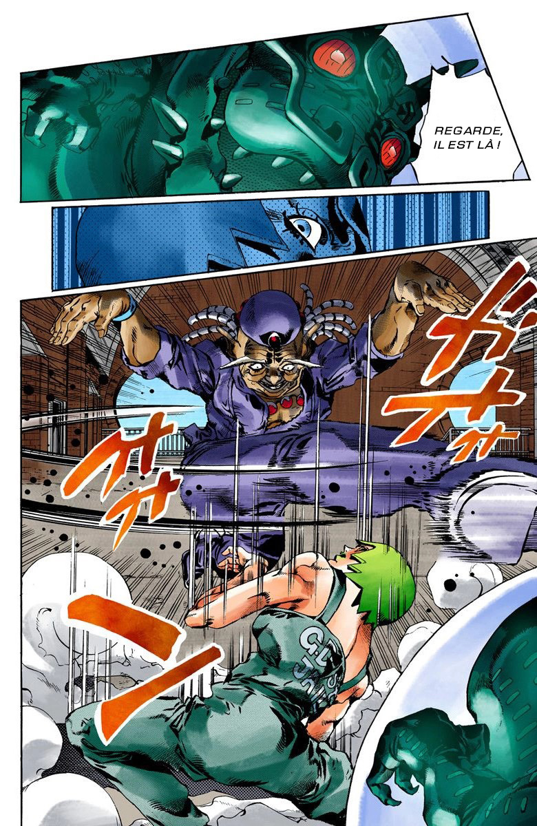 Read JoJo's Bizarre Adventure Part 6 Stone Ocean Official Colored FR Manga Online