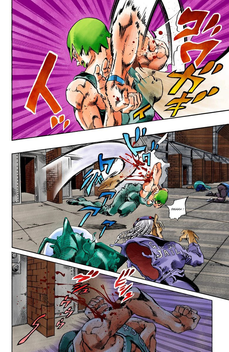 Read JoJo's Bizarre Adventure Part 6 Stone Ocean Official Colored FR Manga Online