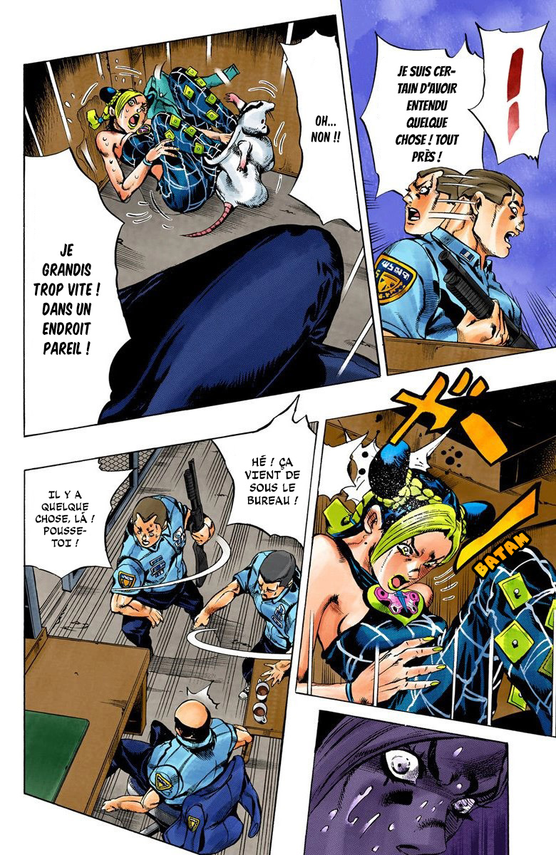 Read JoJo's Bizarre Adventure Part 6 Stone Ocean Official Colored FR Manga Online