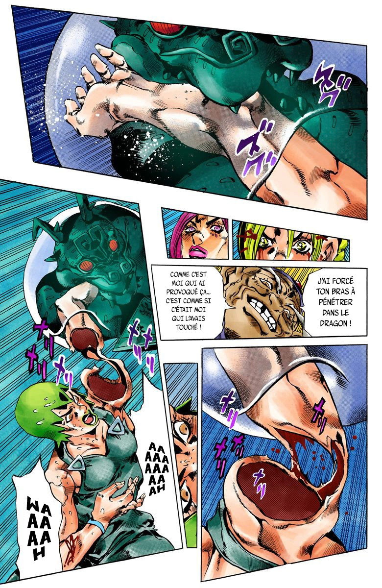 Read JoJo's Bizarre Adventure Part 6 Stone Ocean Official Colored FR Manga Online