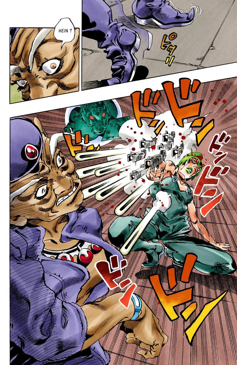 Read JoJo's Bizarre Adventure Part 6 Stone Ocean Official Colored FR Manga Online