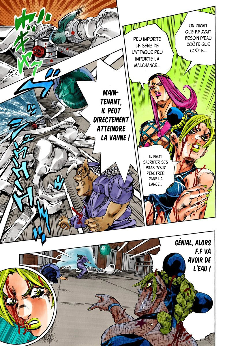 Read JoJo's Bizarre Adventure Part 6 Stone Ocean Official Colored FR Manga Online
