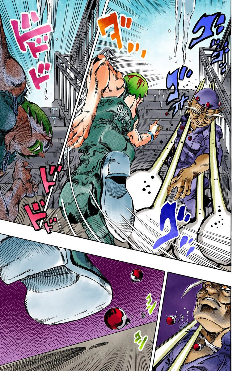 Read JoJo's Bizarre Adventure Part 6 Stone Ocean Official Colored FR Manga Online
