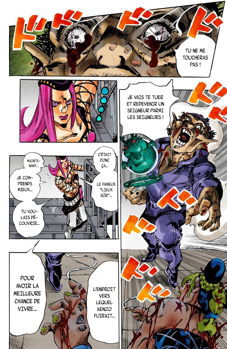 Read JoJo's Bizarre Adventure Part 6 Stone Ocean Official Colored FR Manga Online