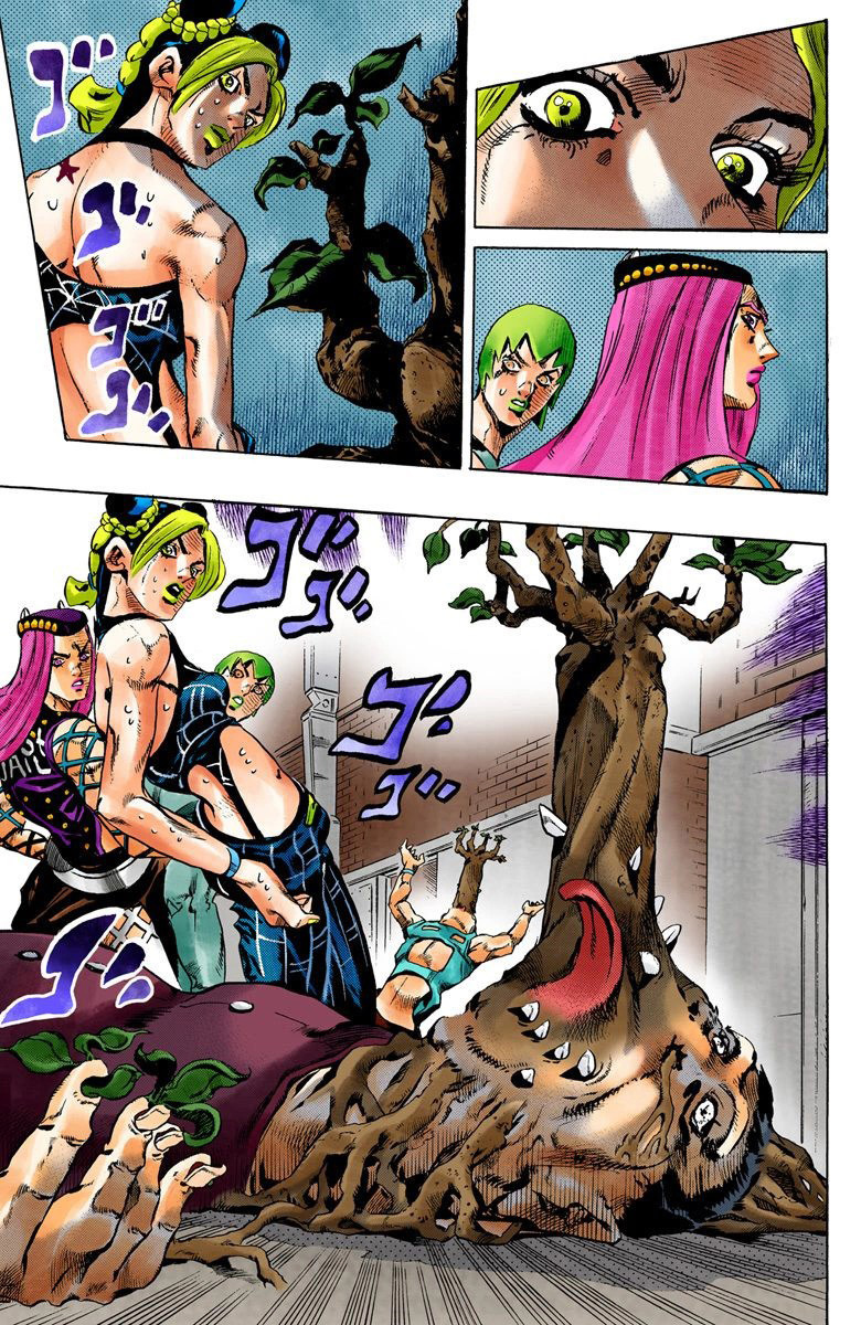 Read JoJo's Bizarre Adventure Part 6 Stone Ocean Official Colored FR Manga Online