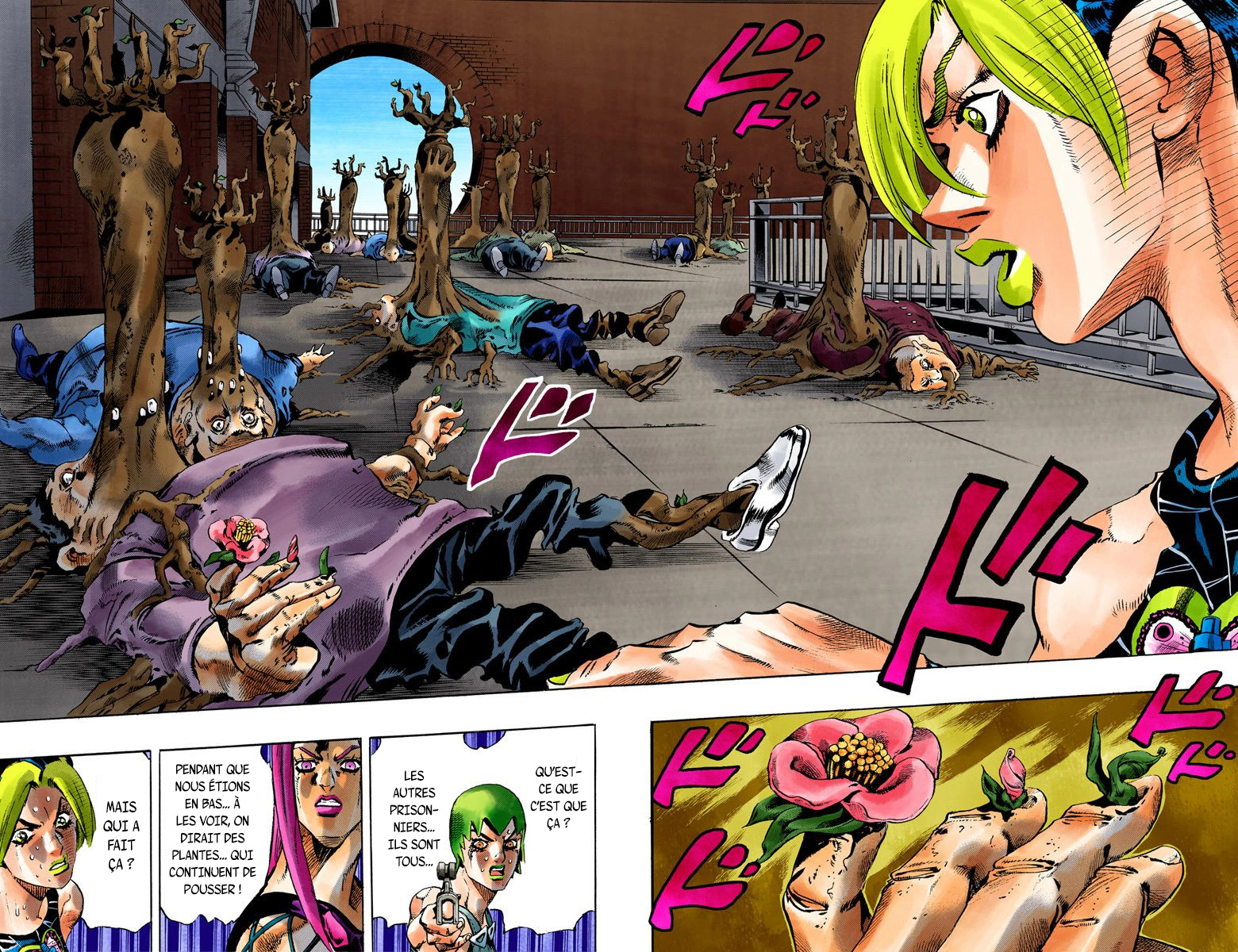 Read JoJo's Bizarre Adventure Part 6 Stone Ocean Official Colored FR Manga Online