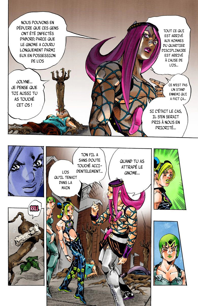 Read JoJo's Bizarre Adventure Part 6 Stone Ocean Official Colored FR Manga Online