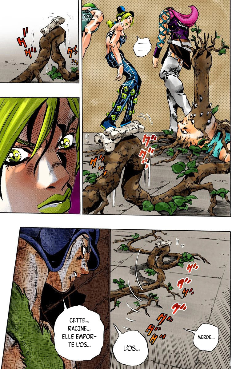Read JoJo's Bizarre Adventure Part 6 Stone Ocean Official Colored FR Manga Online