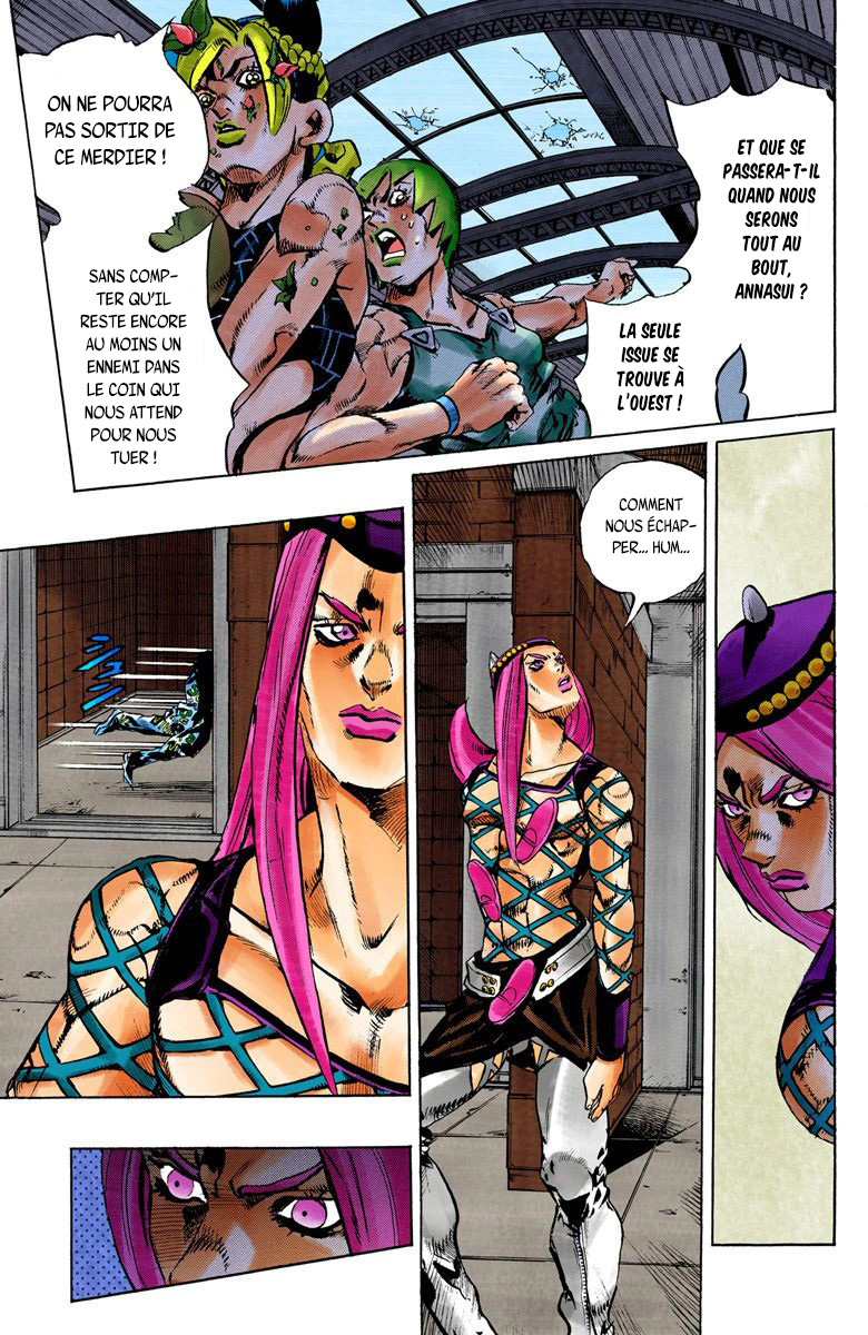 Read JoJo's Bizarre Adventure Part 6 Stone Ocean Official Colored FR Manga Online