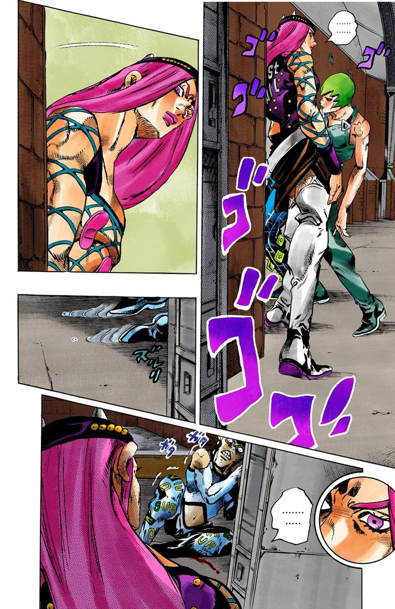 Read JoJo's Bizarre Adventure Part 6 Stone Ocean Official Colored FR Manga Online
