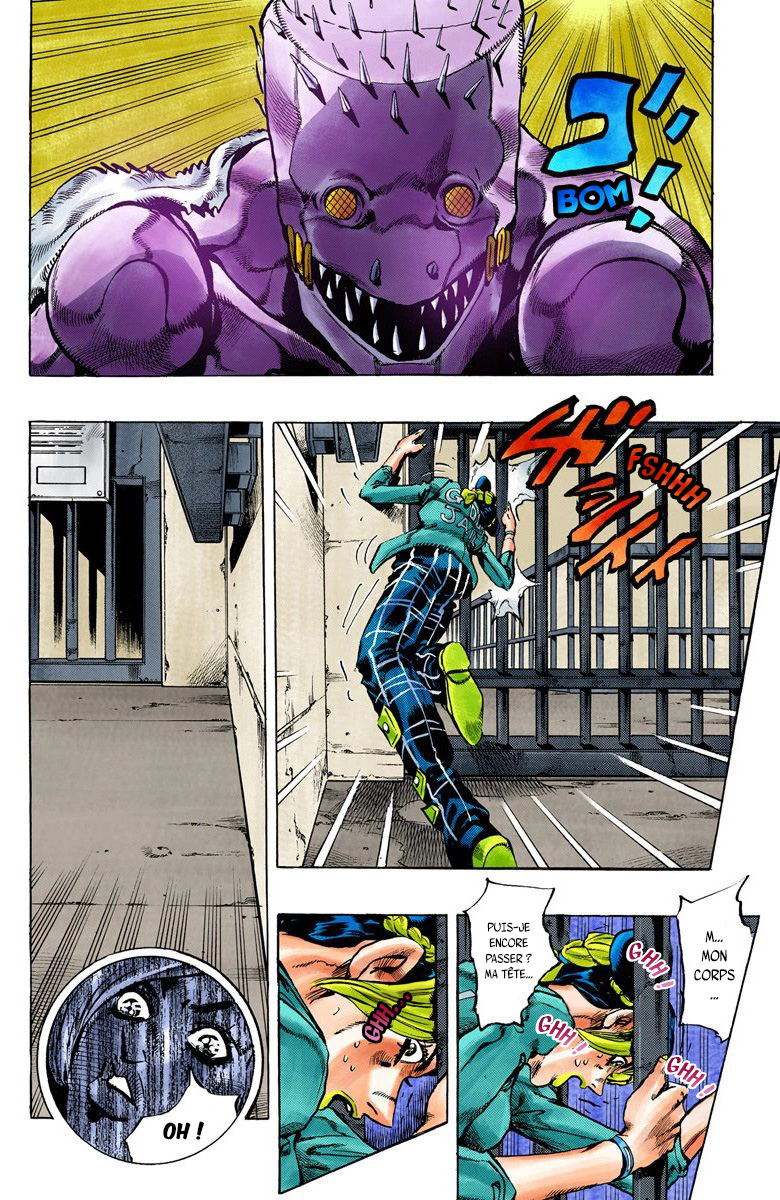 Read JoJo's Bizarre Adventure Part 6 Stone Ocean Official Colored FR Manga Online