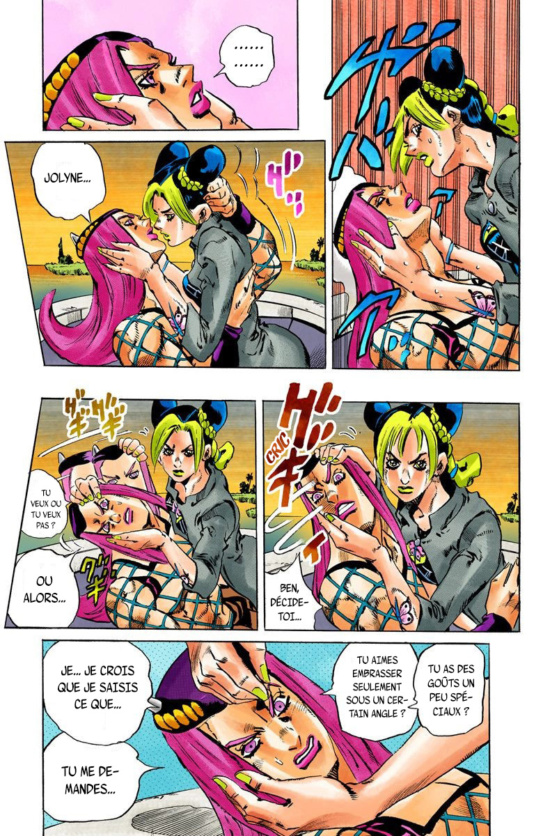 Read JoJo's Bizarre Adventure Part 6 Stone Ocean Official Colored FR Manga Online