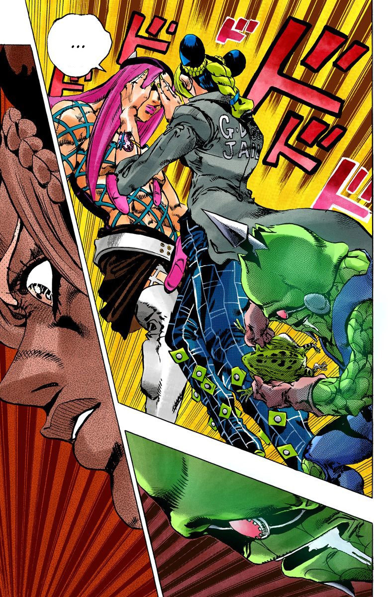 Read JoJo's Bizarre Adventure Part 6 Stone Ocean Official Colored FR Manga Online