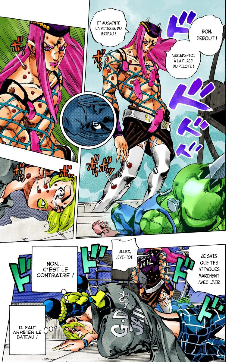 Read JoJo's Bizarre Adventure Part 6 Stone Ocean Official Colored FR Manga Online
