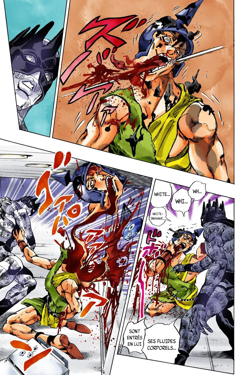 Read JoJo's Bizarre Adventure Part 6 Stone Ocean Official Colored FR Manga Online